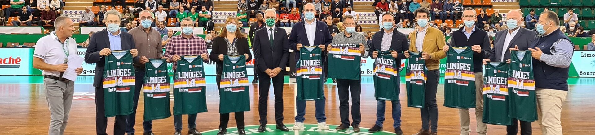 Le Limoges CSP prolonge son contrat avec INTERMARCHÉ en tant que partenaire principal